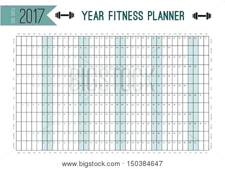 450x338 Wall Planner Template