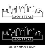 180x195 Montreal Skyline Clipart