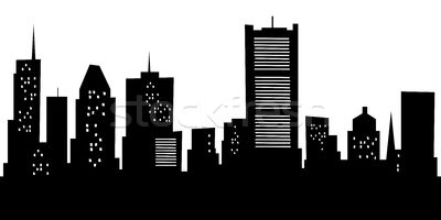 400x200 Montreal Cityscape Home Art In Montreal, Skyline