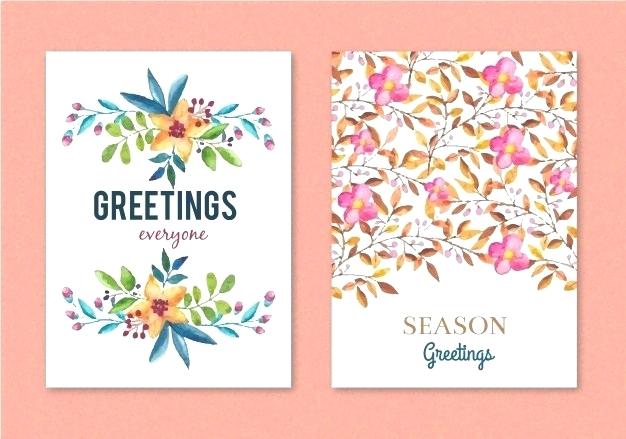 Floral Greeting Card Design Vector Free Download Season Designs 626x439 Floral Greeting Card Design Vector Free Download Season Designs