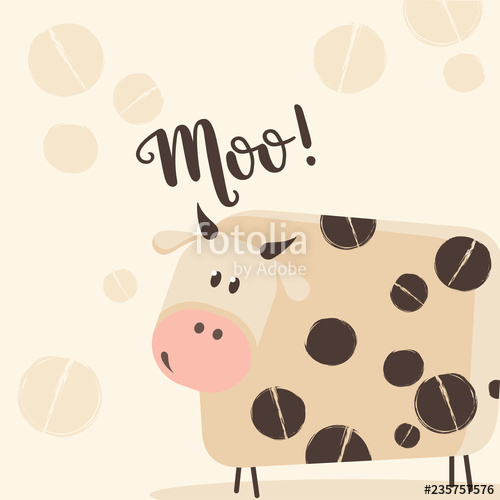 Illustration Of A Cartoon Cow Moo Stock Image And Royalty Free 500x500 Illustration Of A Cartoon Cow Moo Stock Image And Royalty Free