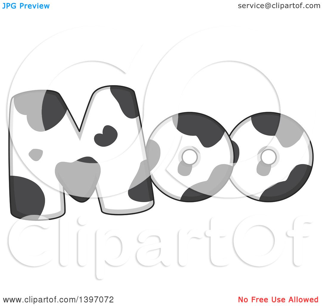 Clipart Of A Farm Animal Sound Of Moo In A Cow Pattern 1080x1024 Clipart Of A Farm Animal Sound Of Moo In A Cow Pattern