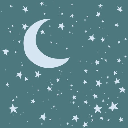 Night Sky Moon And Stars Vector Background Royalty Free Vector 450x450 Night Sky Moon And Stars Vector Background Royalty Free Vector