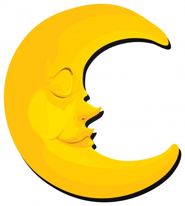 626x695 Moon Face Vectors, Photos And Free Download