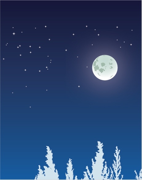 462x587 Moon Vector Free Vector In Adobe Illustrator