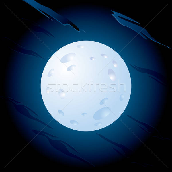 600x600 Moon Vector Illustration Vector Illustration Dvarg