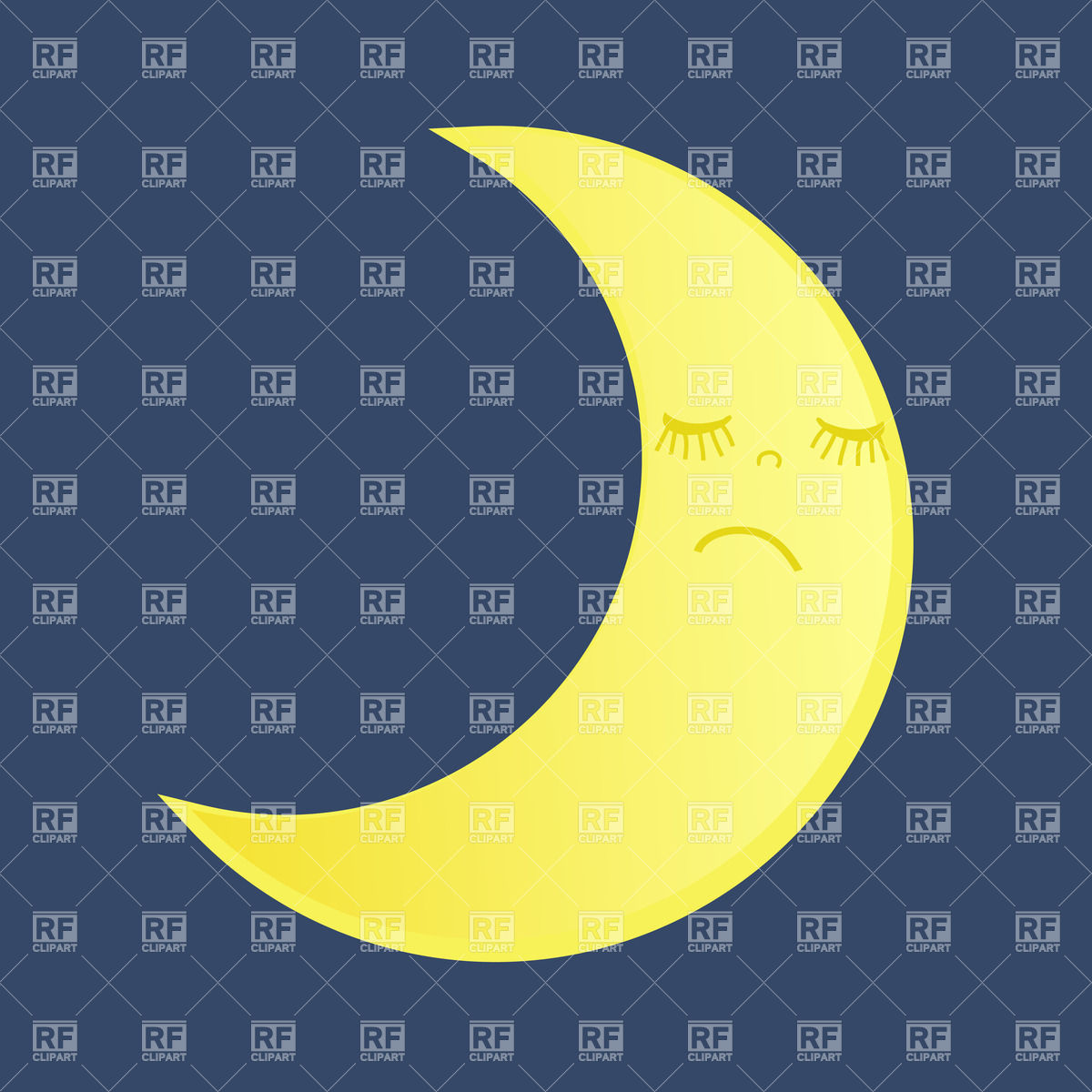 1200x1200 Sleeping Moon