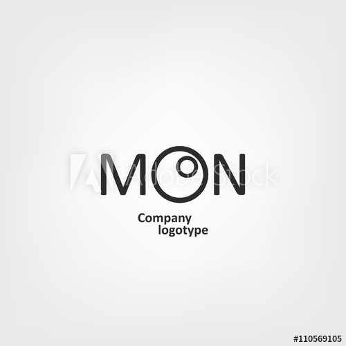 500x500 Moon Logo Icon Design Template Elements Concept For Your Logo