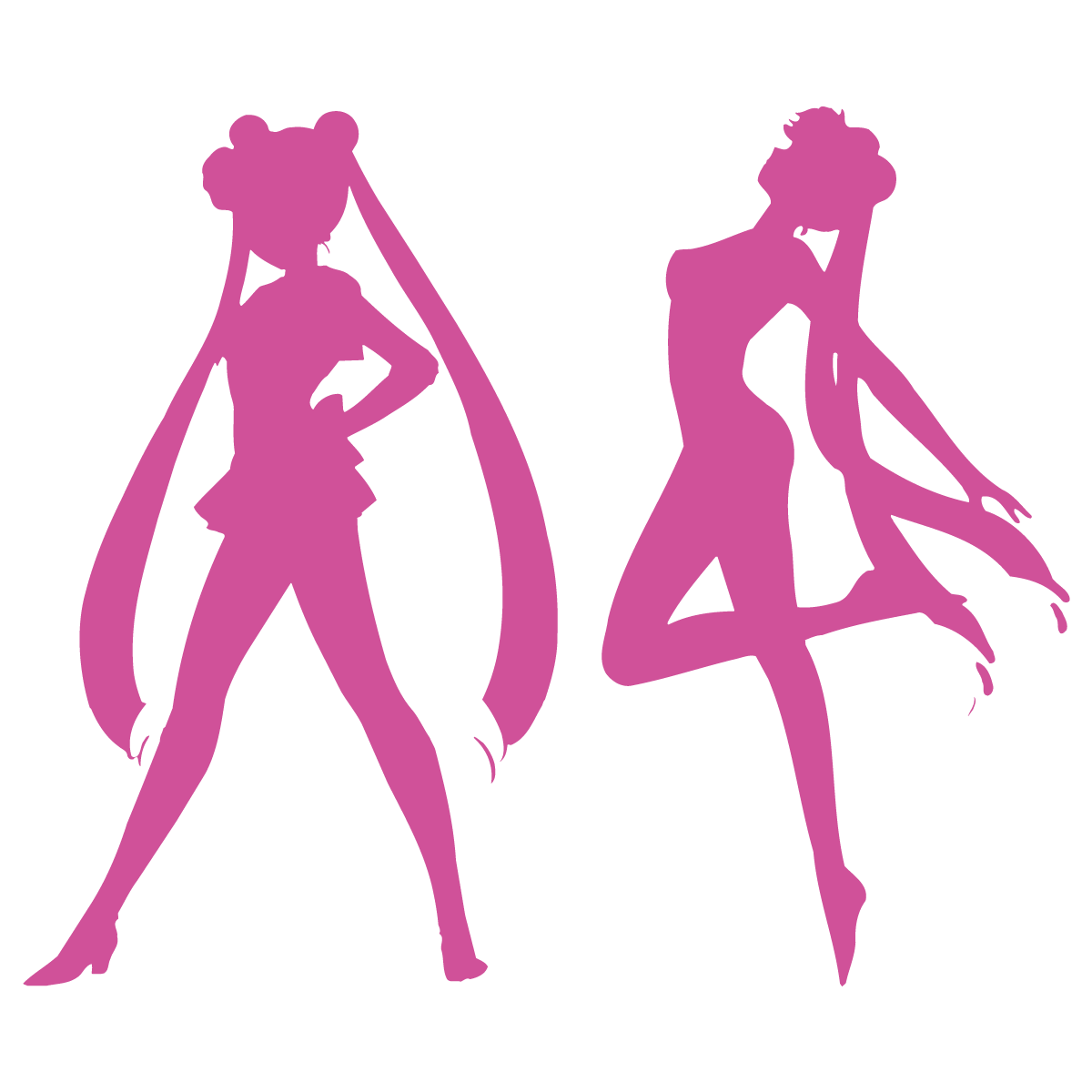 1200x1200 Sailor Moon Logo Vector Free Vector Silhouette Graphics