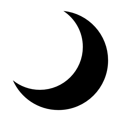 Moon Silhouette Vector at Vectorified.com | Collection of Moon ...