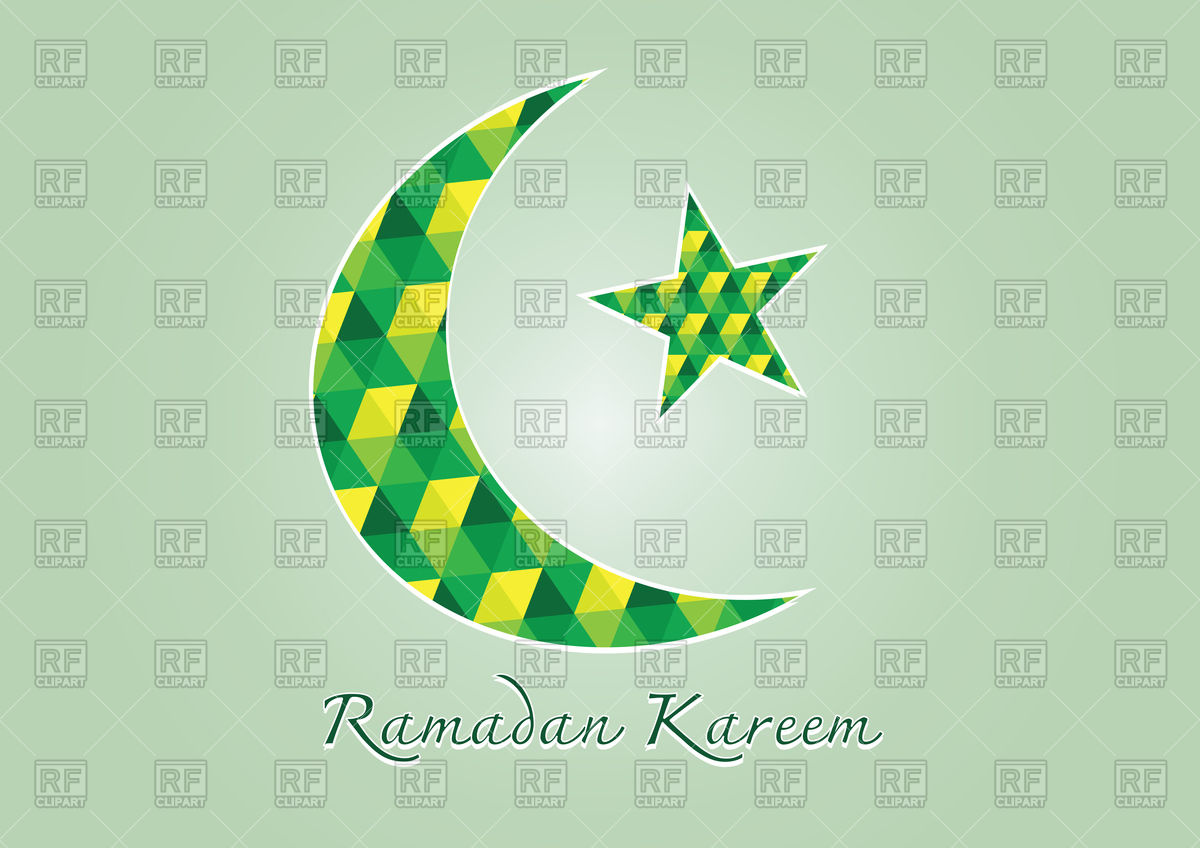 1200x848 Ramadan Kareem Moon And Star Vector Image Of Signs, Symbols, Maps