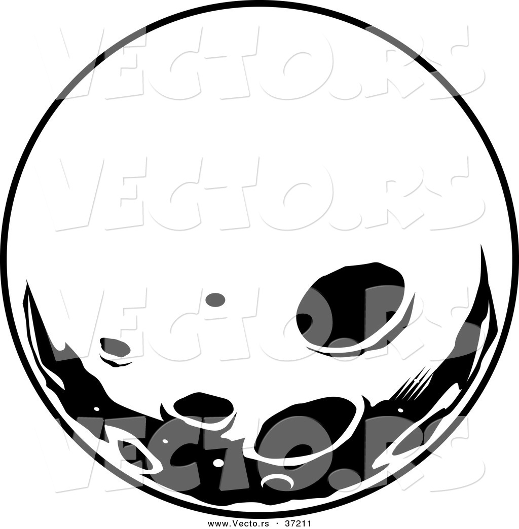 1024x1044 Moon Vector Art Images