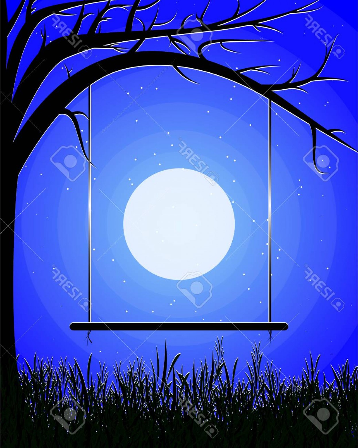 1248x1560 Moon Vector Graphic Catamart