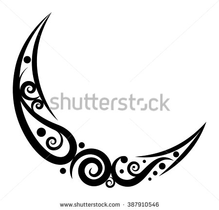 450x433 Crescent Moon Vector Graphic Brepps Wallpaper