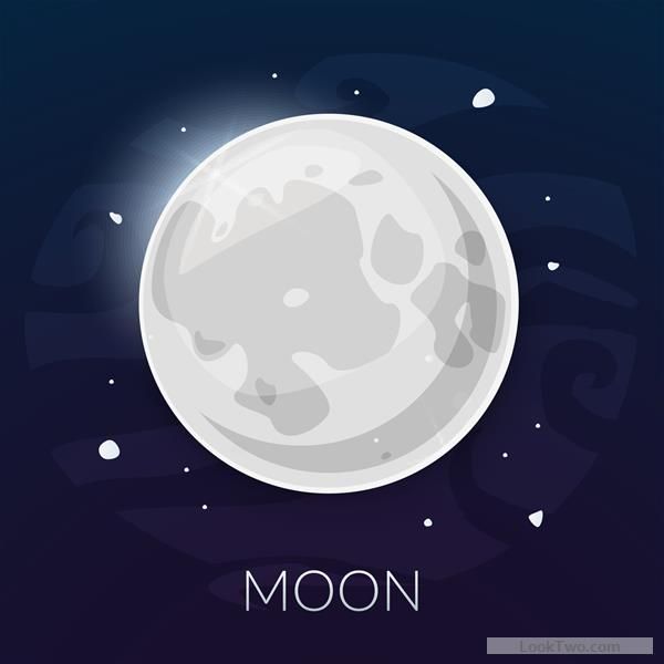 600x600 Moon Vector Free Vector Download Free Vectors In Moon