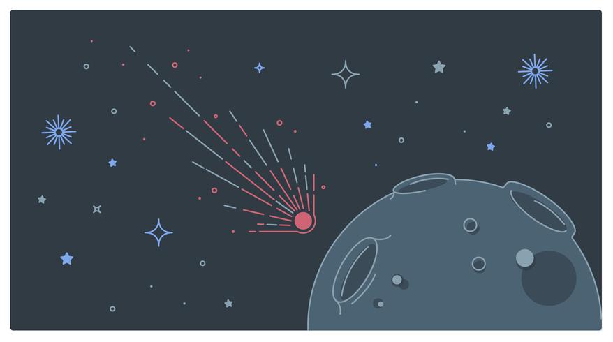Moon Vector 878x490 Moon Vector