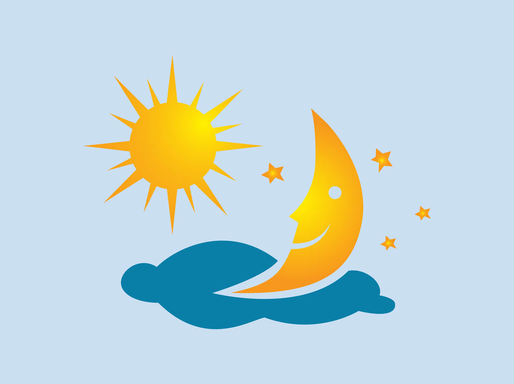 Sun And Moon Vector Free Vectors Ui Download 1024x765 Sun And Moon Vector Free Vectors Ui Download