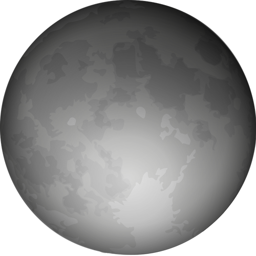 500x500 Free Full Moon Vector Art