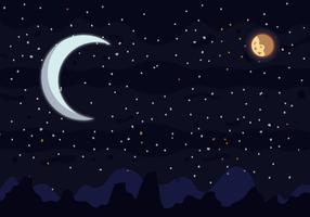 286x200 Moon Free Vector Art