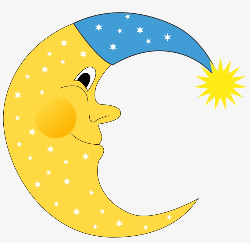 820x798 Transparent Cute Moon Png Clipart