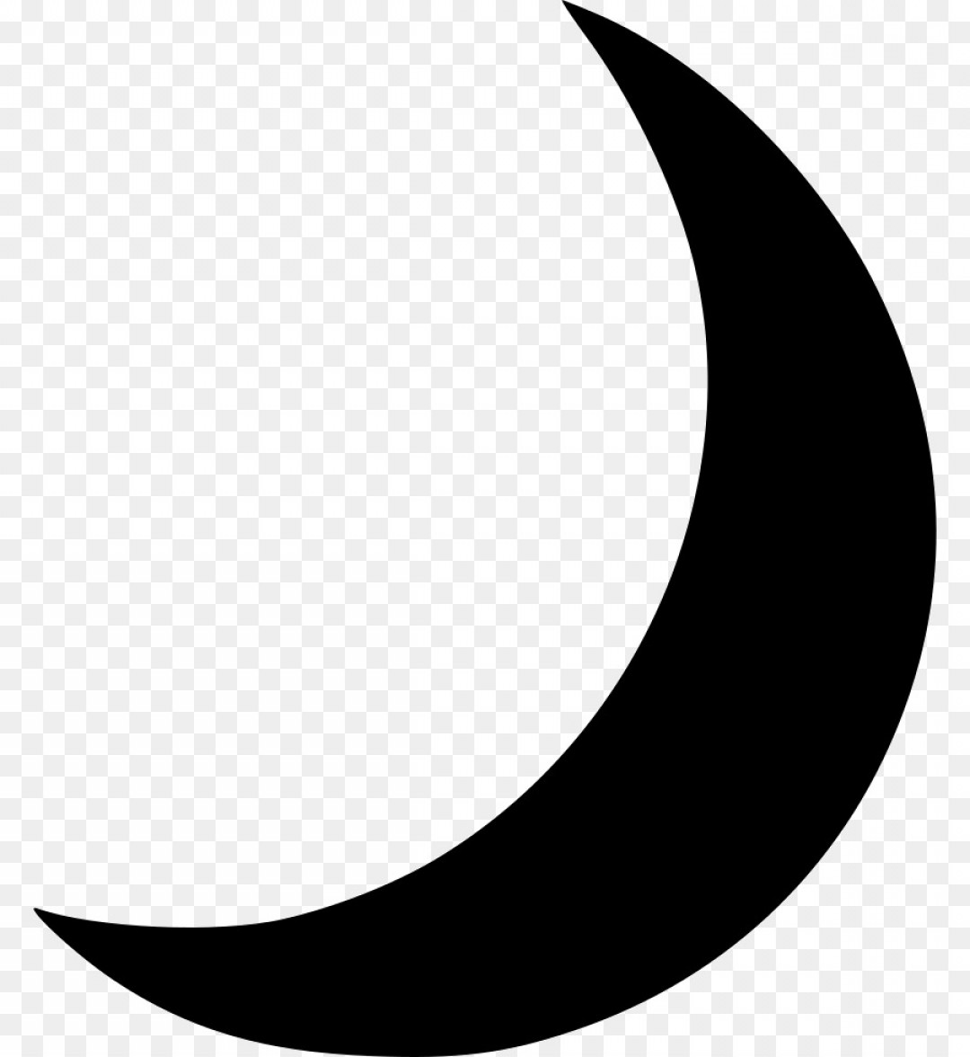 1080x1176 Crescent Moon Vector Art Lamaison