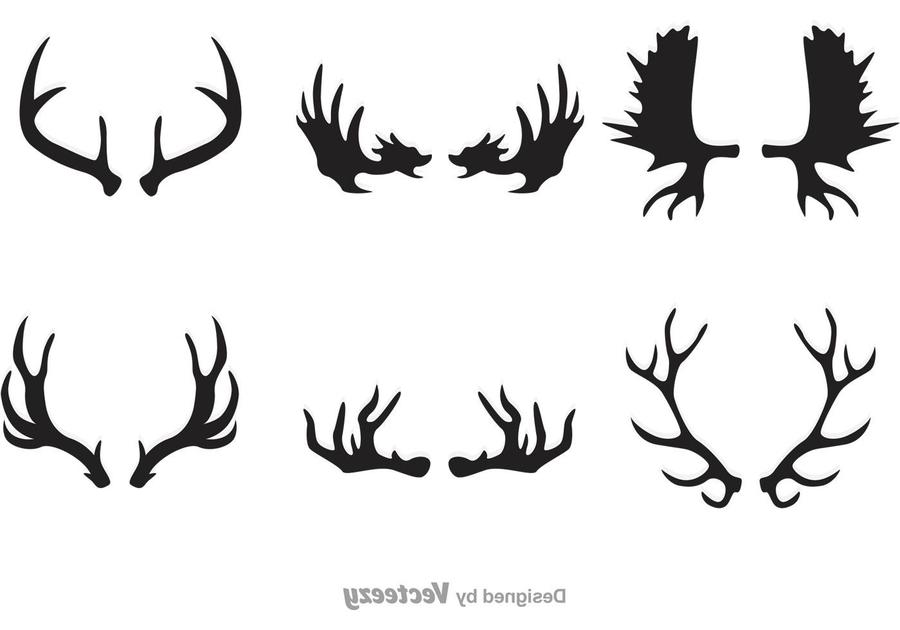 900x630 Download Deer Antler Vector Clipart Deer Moose Elk Deer