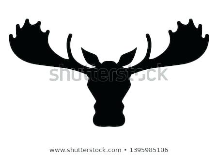 450x320 Moose Head Silhouette
