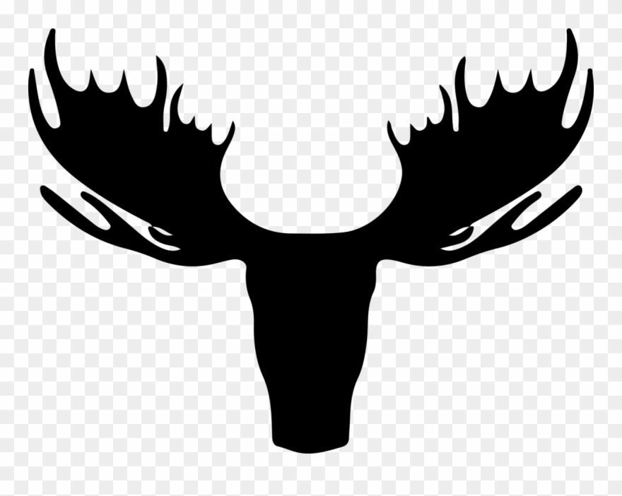 Moose Hunt Vector Clipart 880x702 Moose Hunt Vector Clipart