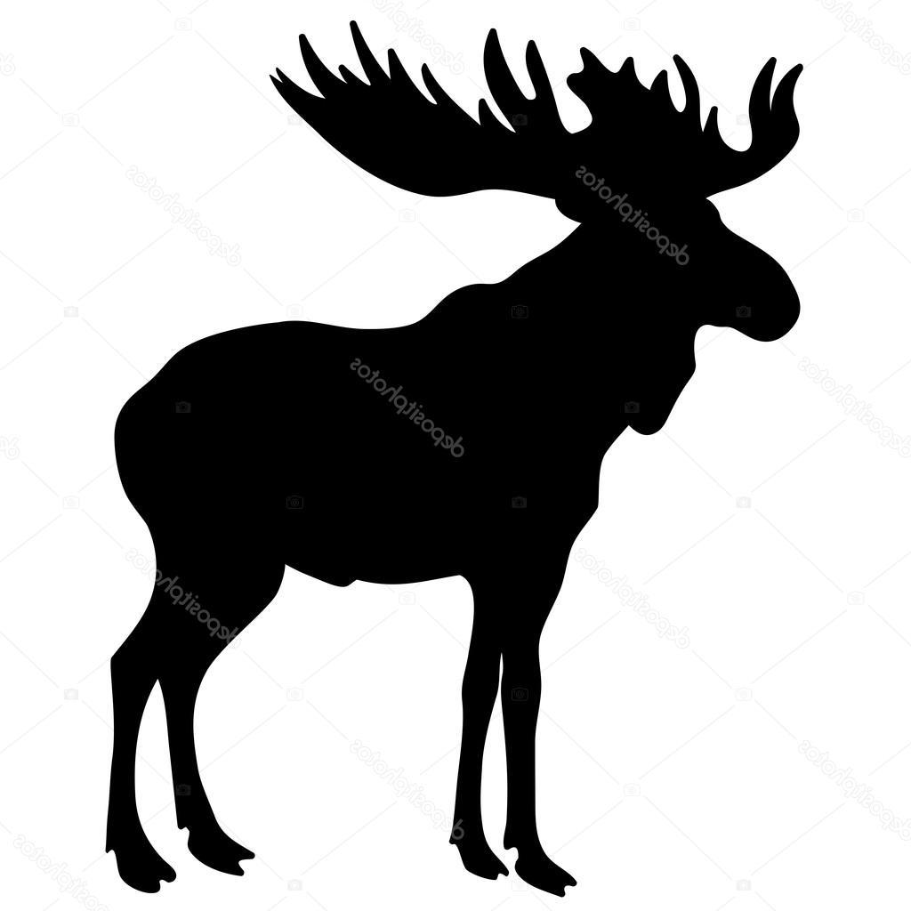 1024x1024 Best Free Moose Silhouette Vector Free Free Vector Art