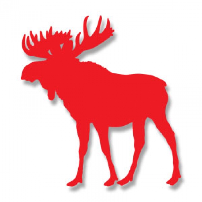 Moose Silhouette Vector Free at Vectorified.com | Collection of Moose ...