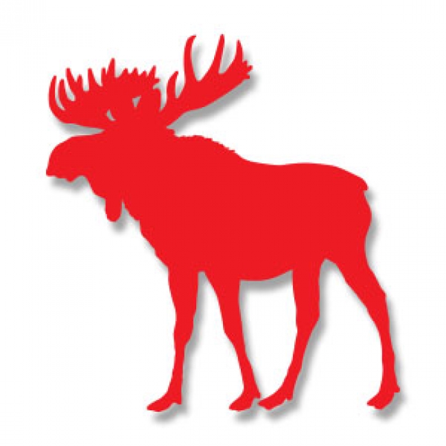 650x650 Free Vectors Moose Silhouette