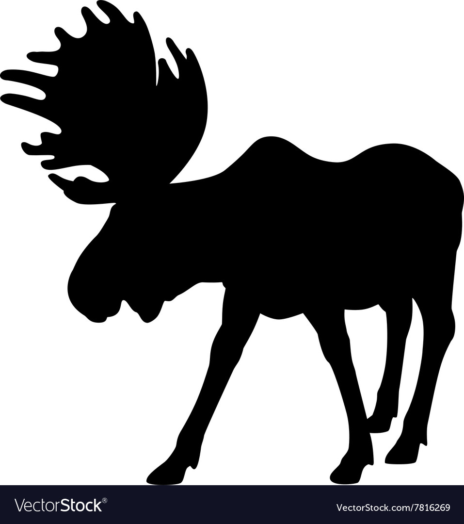 Download Moose Silhouette Vector Free at Vectorified.com ...