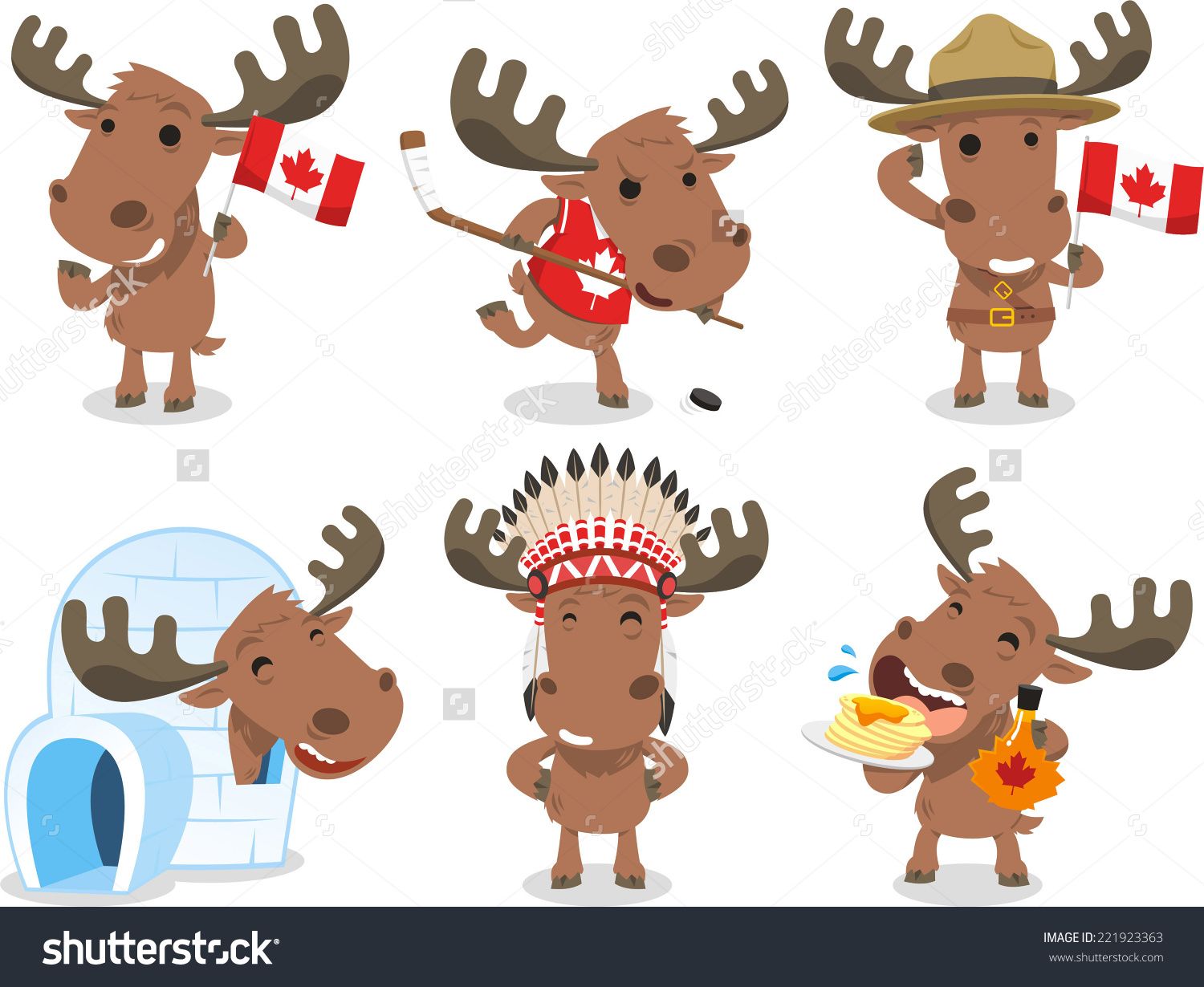 1500x1230 Moose Stock Vectors Vector Clip Art Shutterstock Canada