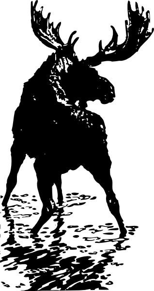 318x599 Moose Clip Art