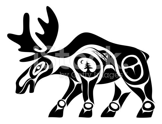 556x427 Moose Stock Vector Art