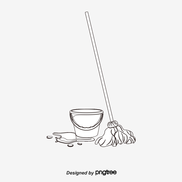640x640 Mop Bucket Png, Vector, And Clipart With Transparent