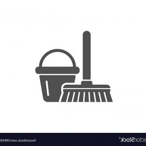 300x300 Mop Bucket Vector Icon Filled Flat Cqrecords