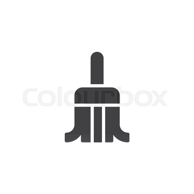 800x800 Cleaning Mop Vector Icon Filled Flat Stock Vector Colourbox