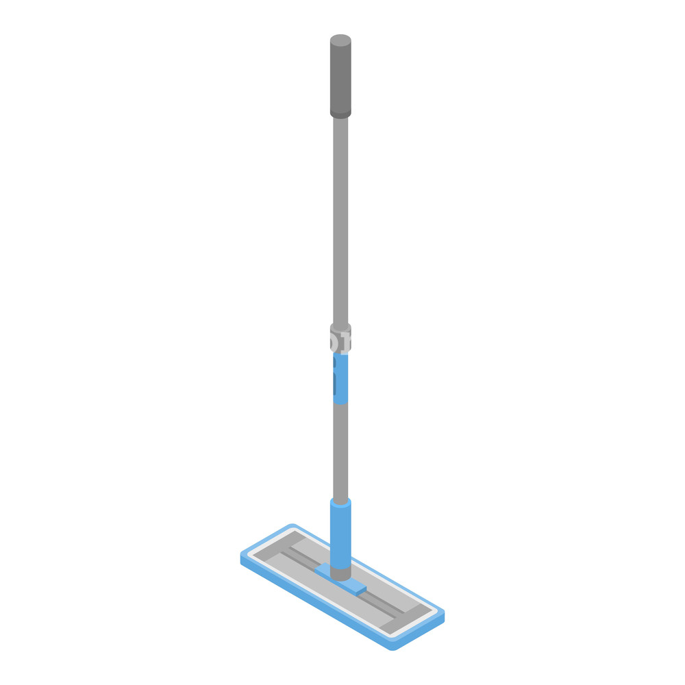 1000x1000 Modern Mop Icon Isometric Of Modern Mop Vector Icon For Web