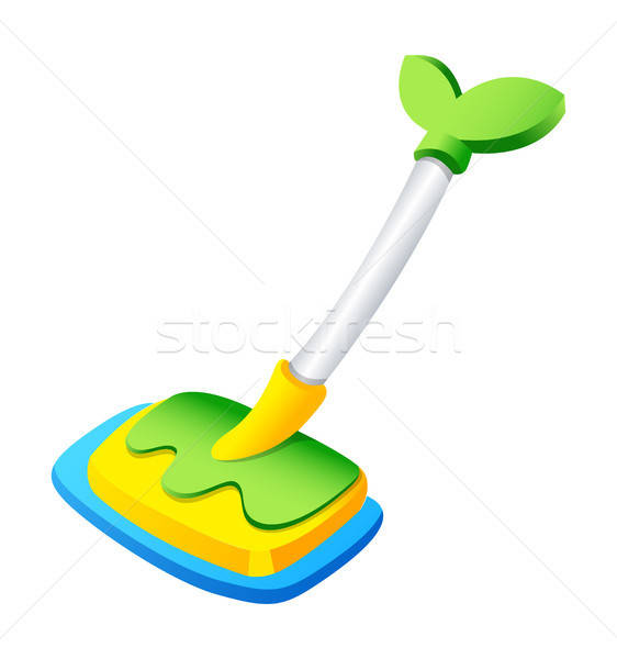 562x600 Mop Vector Illustration Sungjoong Kim