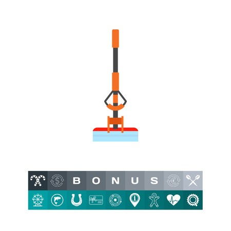 450x450 Sponge Mop Vector Icon Vector Illustration Royalty Free Vector