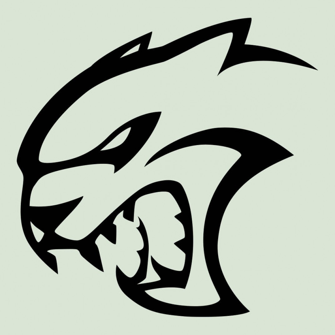 1072x1072 Hellcat Logo Custom Shape Vector Catchsplace