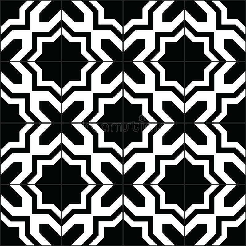 800x800 Moroccan Tile Pattern Vector
