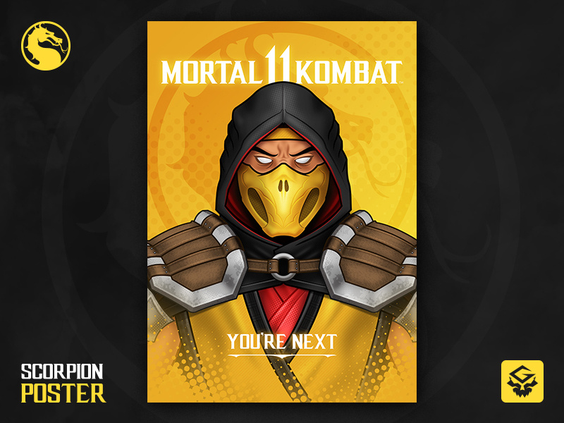 800x600 Scorpion Mortal Kombat Behance