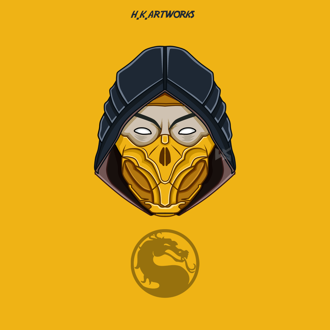 1080x1080 Scorpion Vector Art
