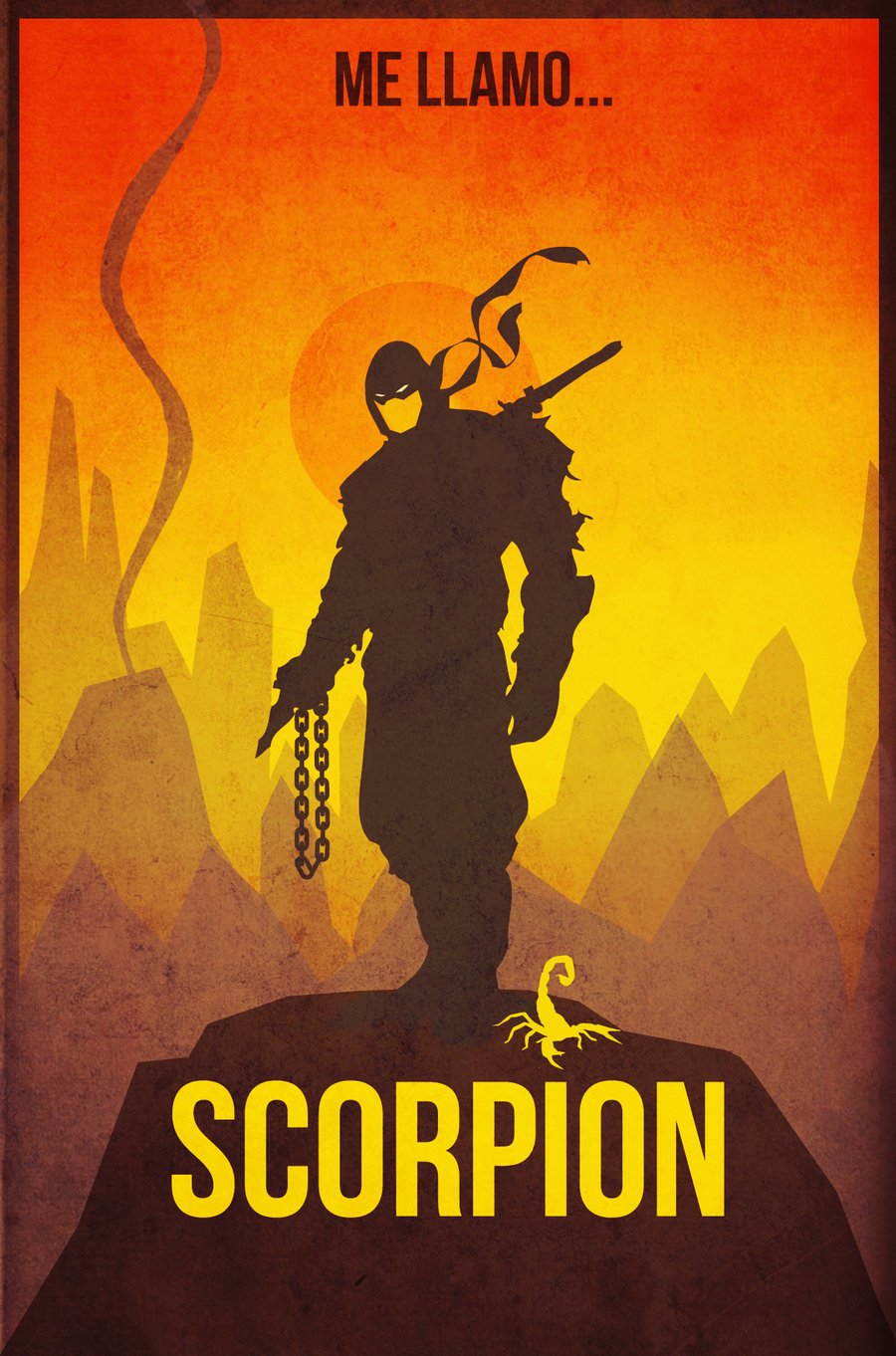 900x1362 Mortal Kombat Charcter Vectors