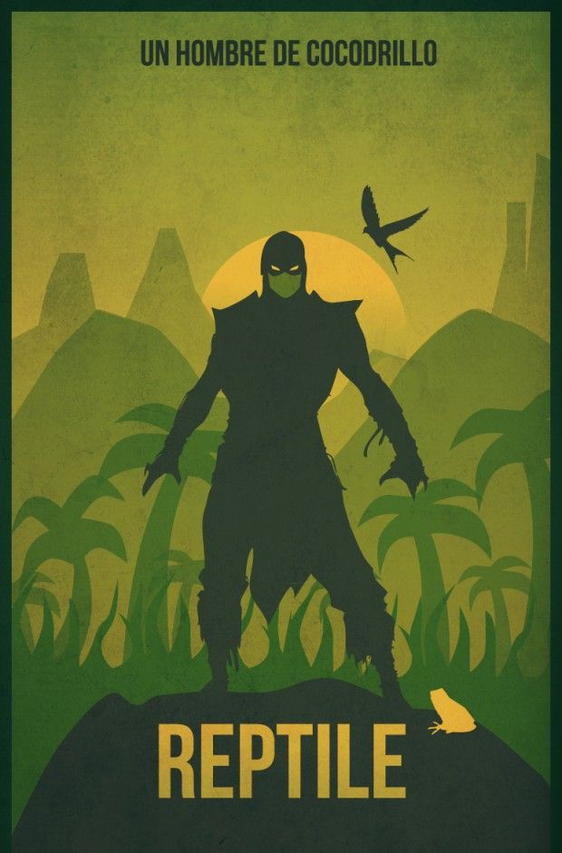 620x941 Mortal Kombat Charcter Vectors