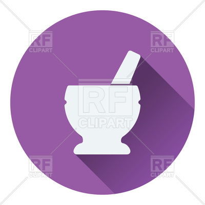 400x400 Mortar And Pestle Icon Vector Image Of Signs, Symbols, Maps
