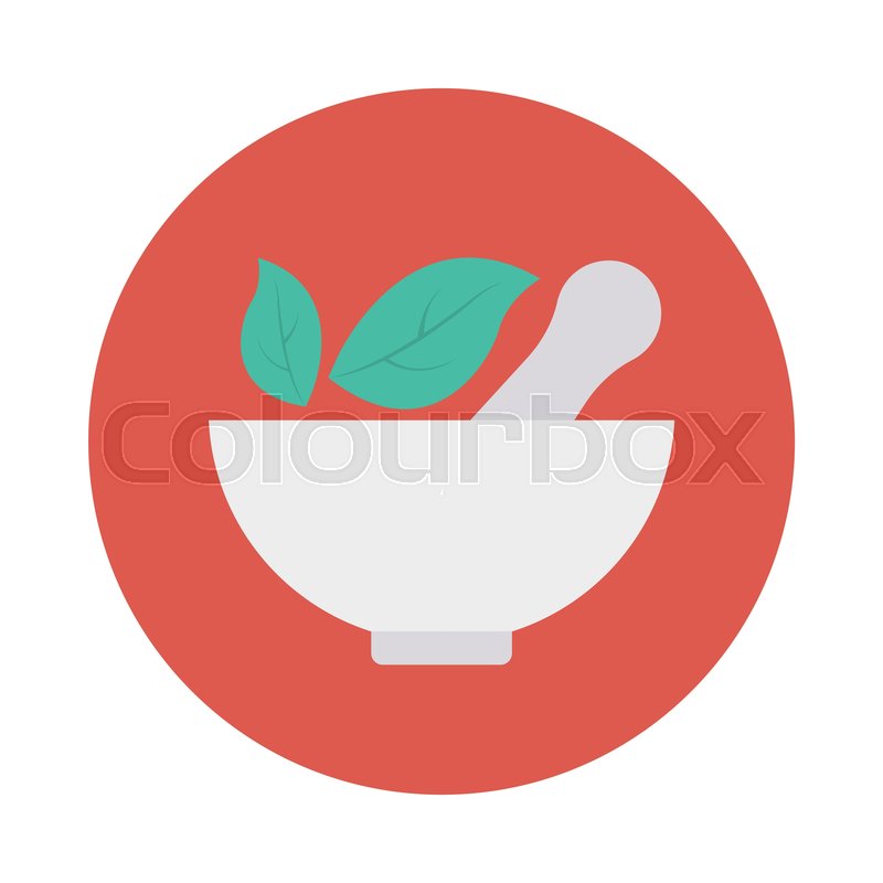 Mortar Pestle Vector