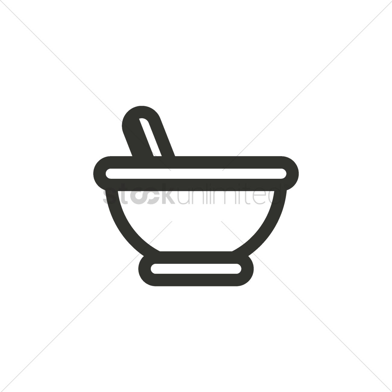 1300x1300 Free Mortar And Pestle Vector Image